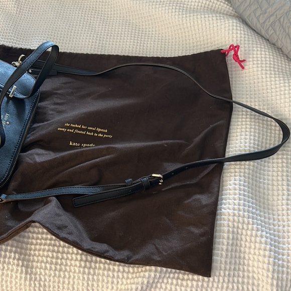 Kate Spade New York Black Leather Handbag - Picture 7 of 16